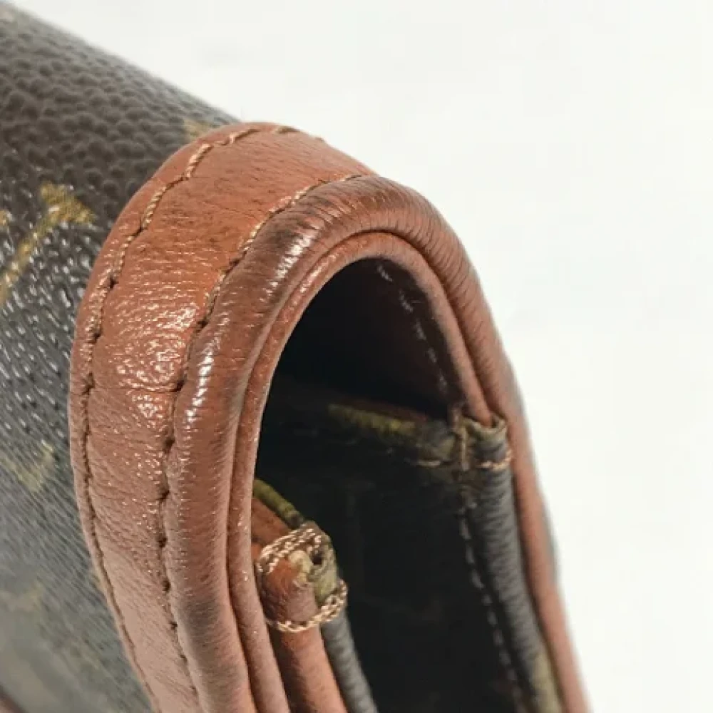 Louis Vuitton Vintage Pre-owned Cotton louis-vuitton-bags Brown Dames