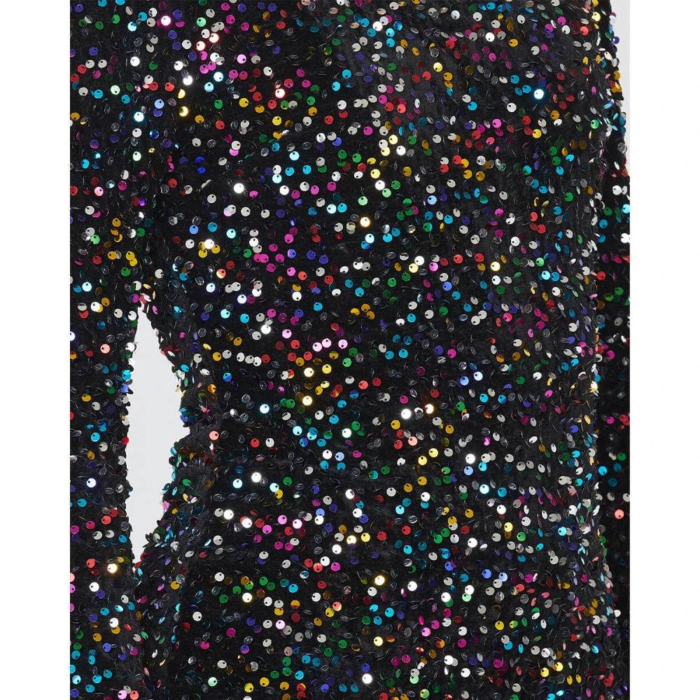 Sisters Point Elegante Gigi-Dr Jurk Black Dames