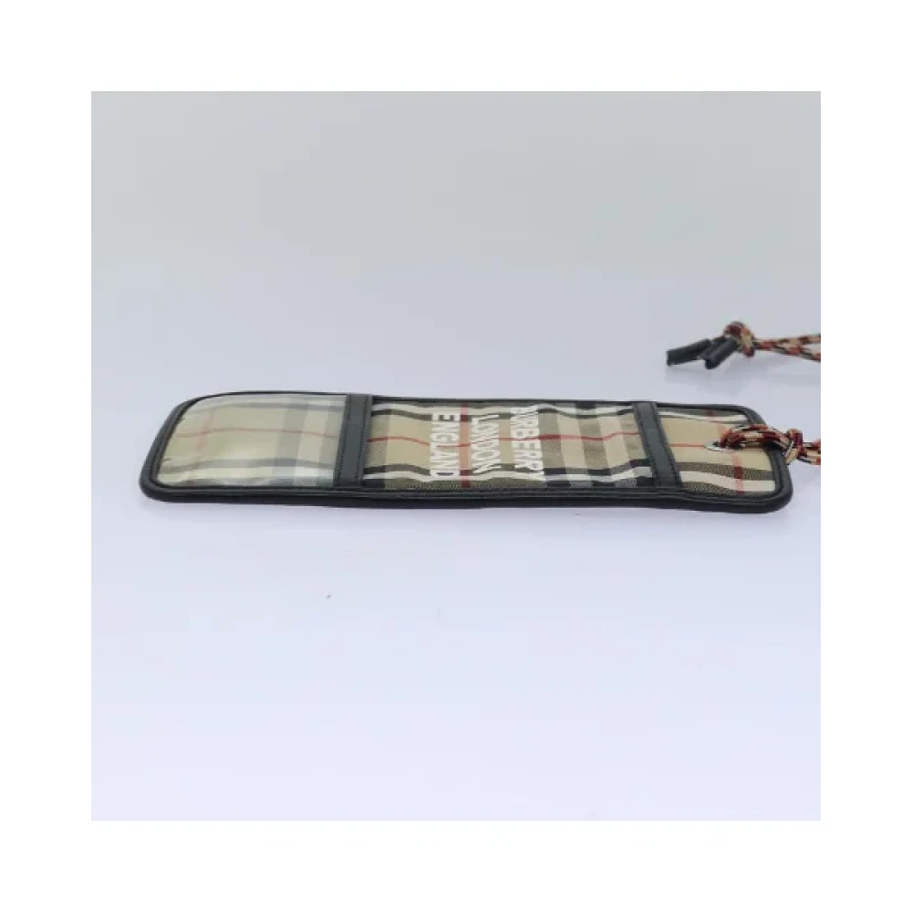 Burberry Vintage Pre-owned Canvas wallets Beige Dames