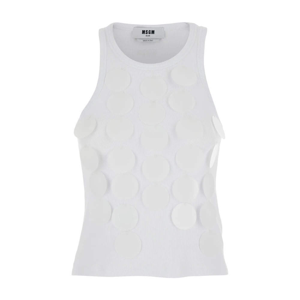 Tops > Sleeveless Tops - - Msgm - Modalova