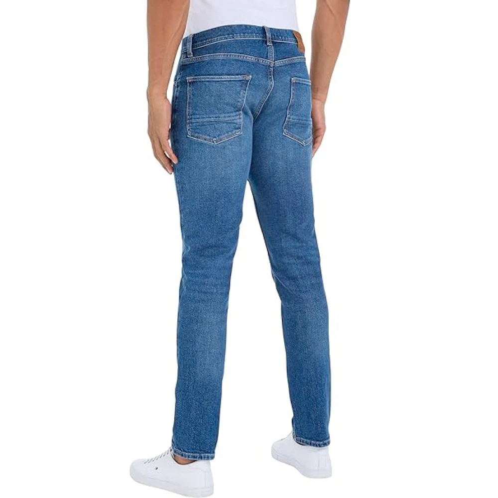 Tommy Hilfiger Denim Jeans Regular Fit Knoopsluiting Blue Heren