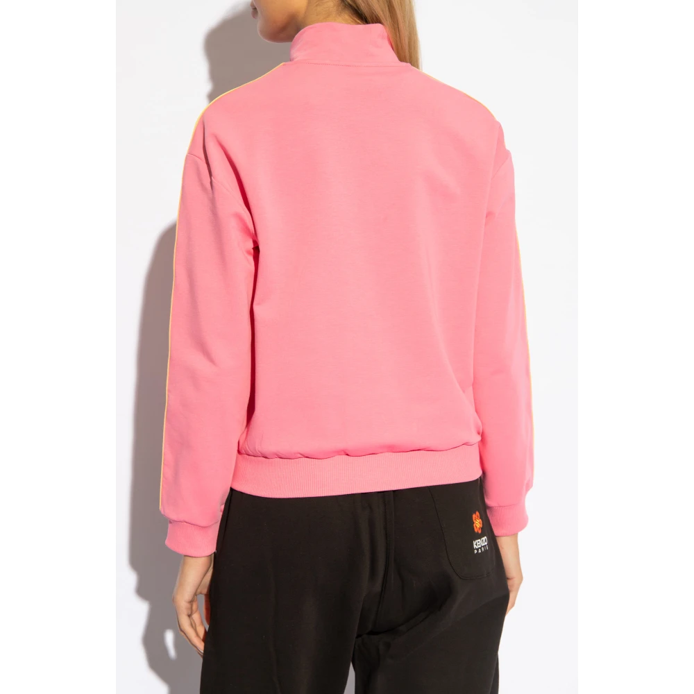 Moschino Sweatshirt met opstaande kraag Pink Dames