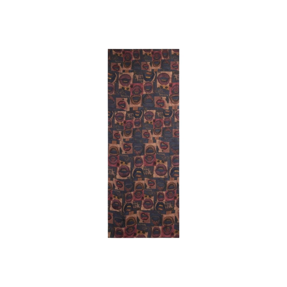 Desigual Women's Printed Viscose Scarf With Pattern Design