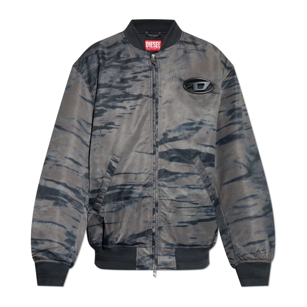 Diesel Uomo Grigio Giacche, Xl, New,