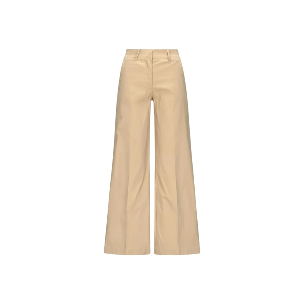 K-Way Femme Beige Pantalons, Taille: 42 Fr Pantalon Large Pour