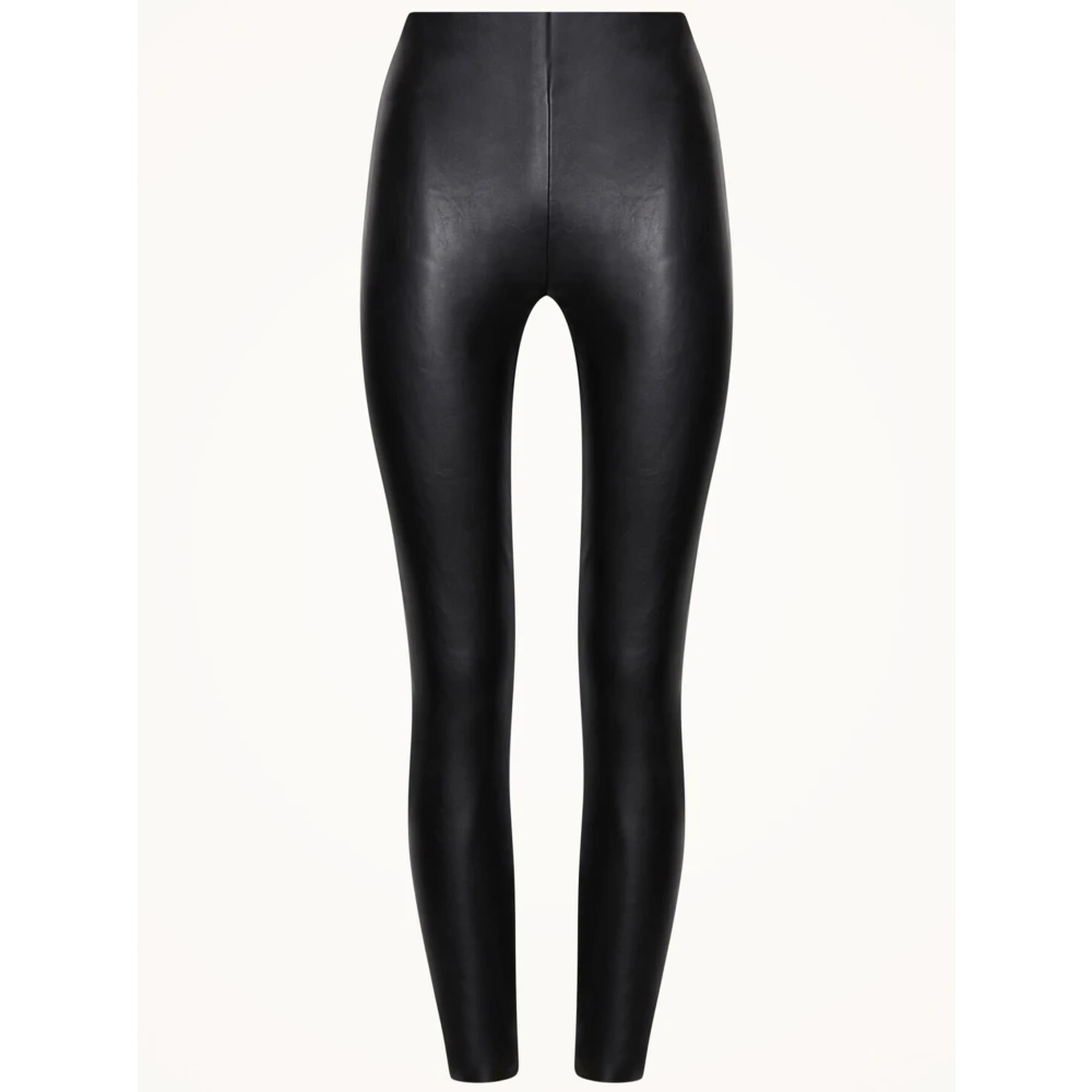 Wolford Svarta Leggings för Kvinnor Black, Dam