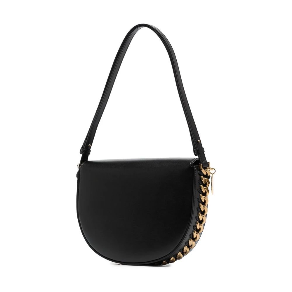 Stella Mccartney Zwarte Frayme Schoudertas Black Dames