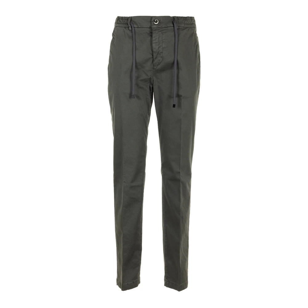 Cruna Slim Fit Antraciet Broek Gray Heren