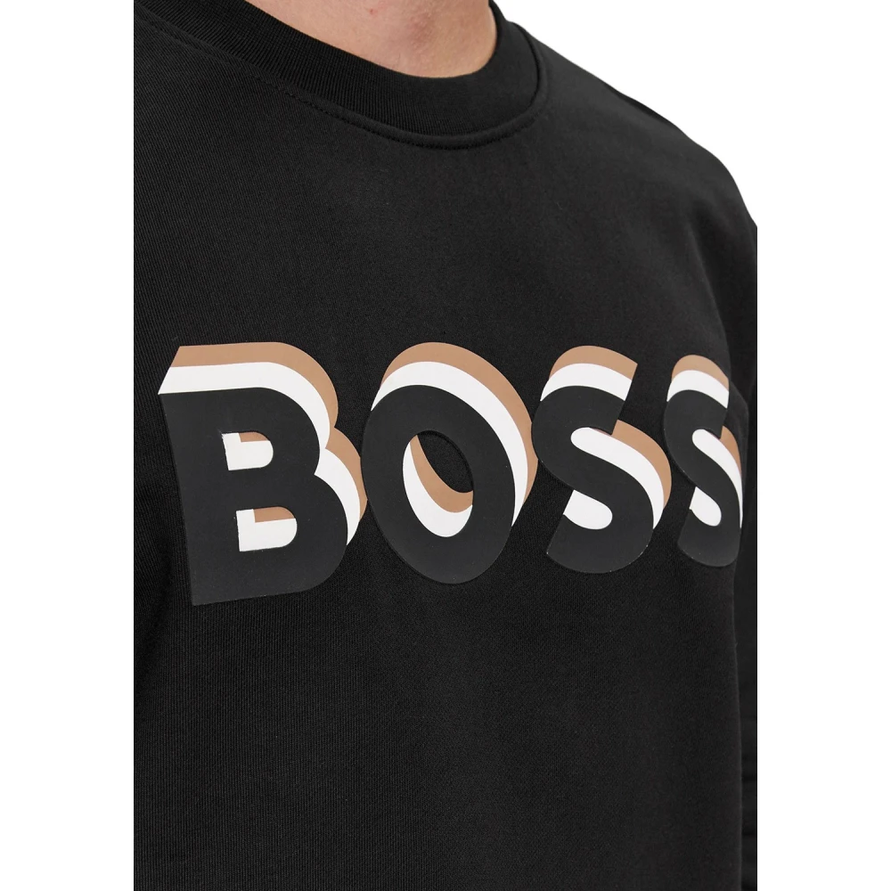 Boss Soleri 07 Sweatshirt Black Heren