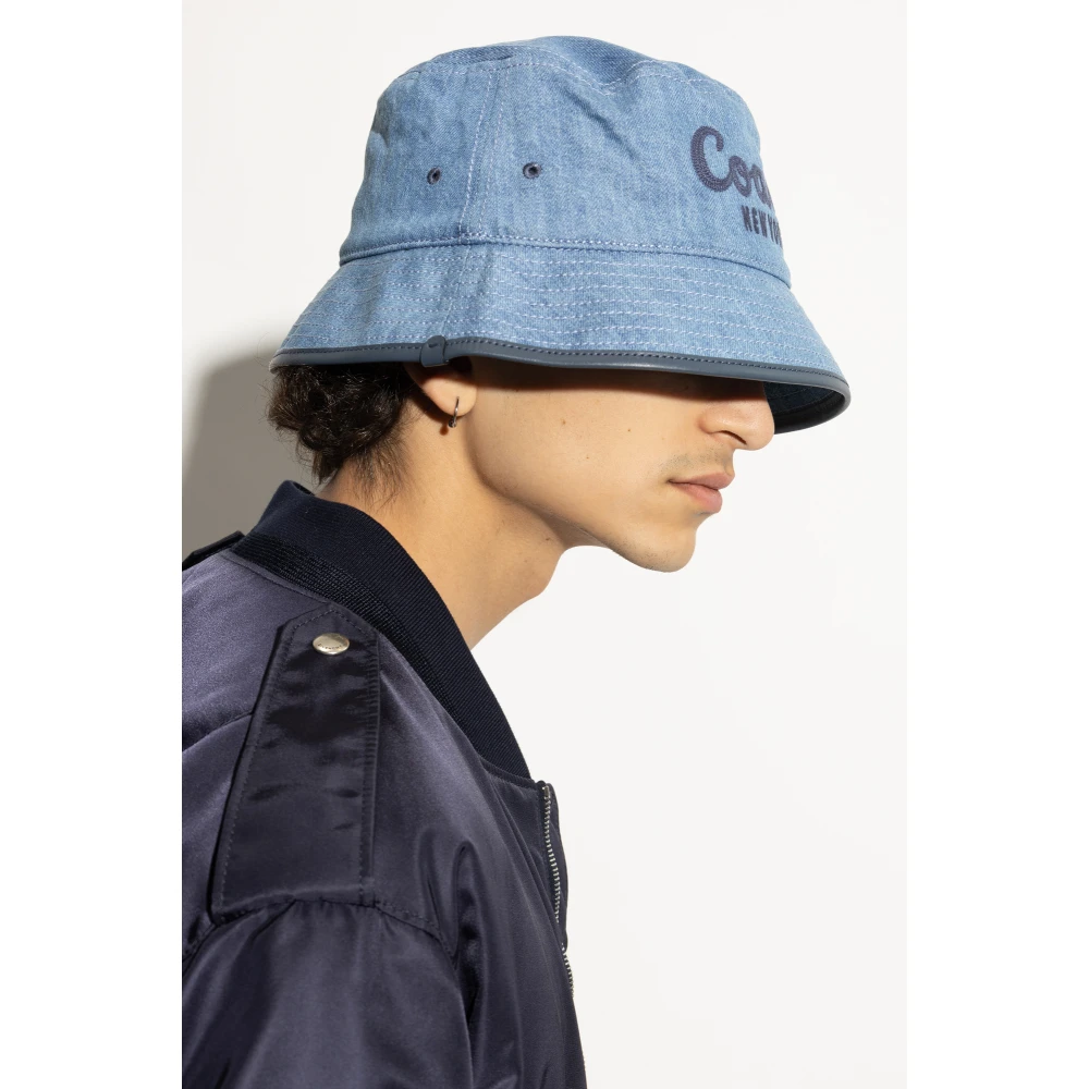 Coach Denim hoed Blue Unisex
