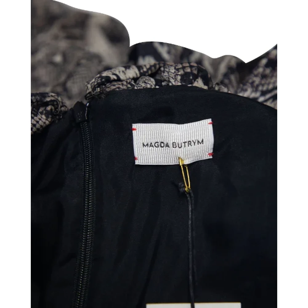 Magda Butrym Silk dresses Gray Dames