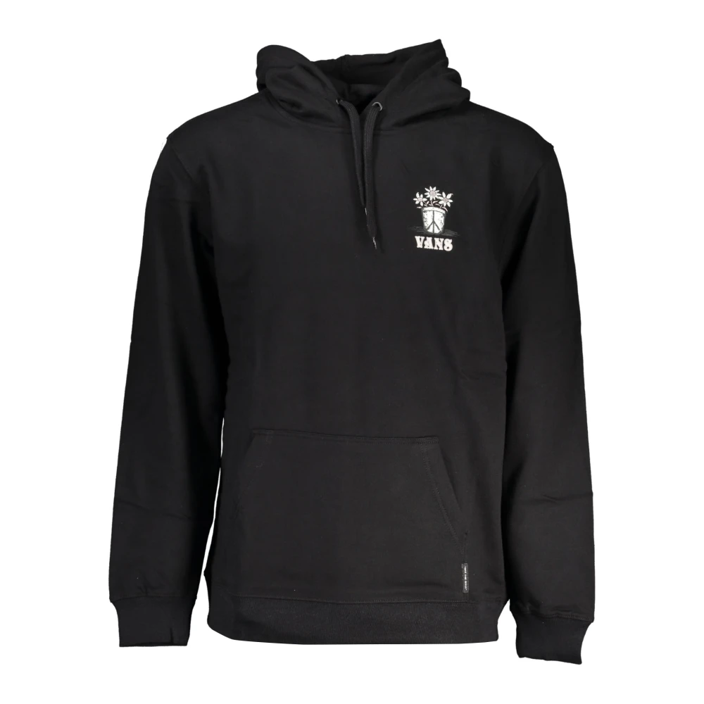 Vans Men's Black Hoodie With Print Logo - Hoodies - Xl - Sweatshirts & Hoodies