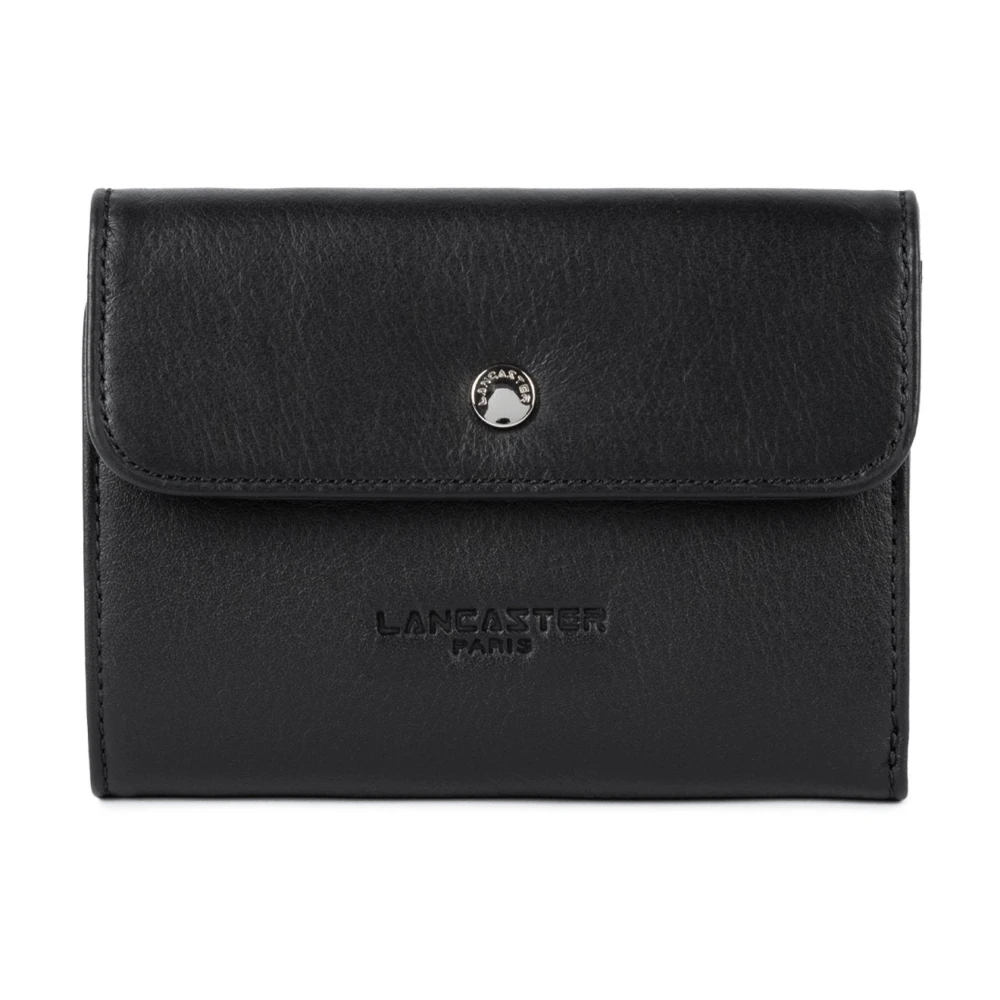 Lancaster Black Wallets & Cardholders, Unisex, One Size, Portefeuille À Rabat Soft Pm