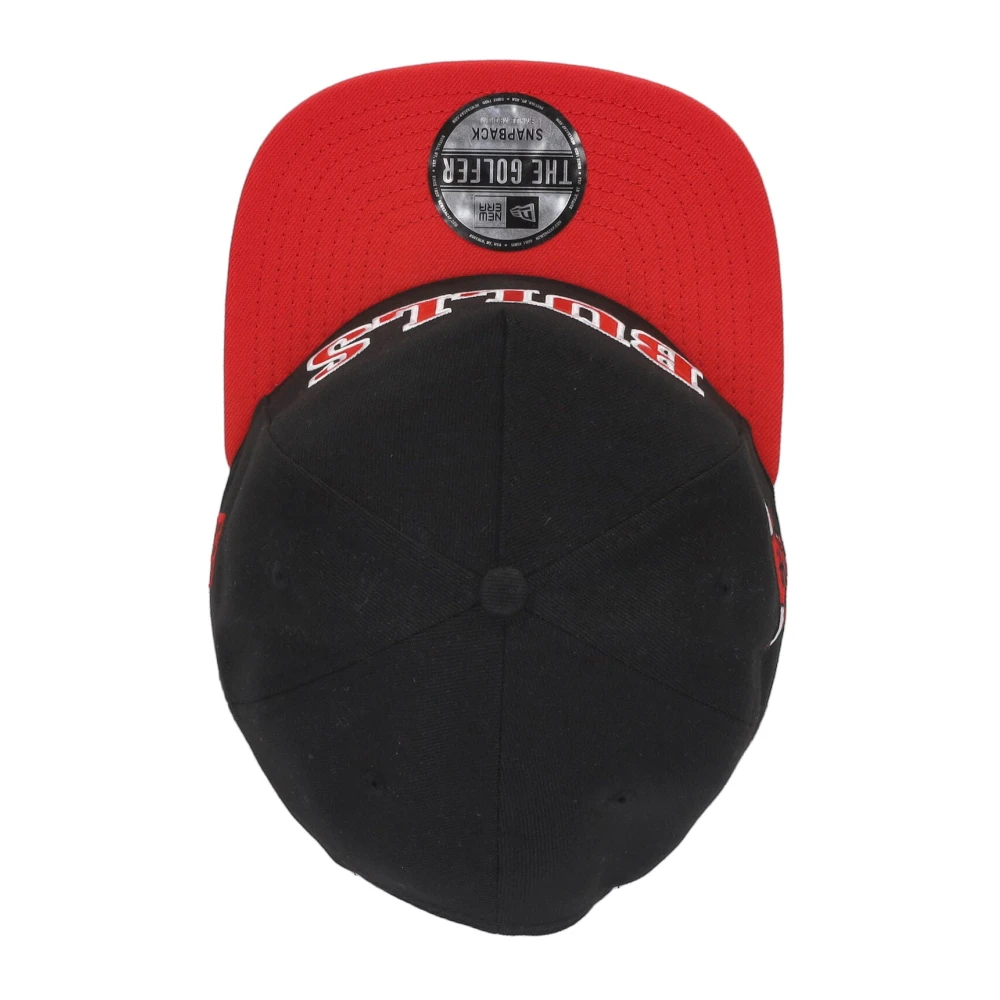new era Chicago Bulls NBA Pet Zwart Rood Black Unisex