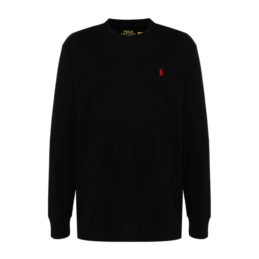 Ralph Lauren Zwarte T-shirts en Polos Black Heren