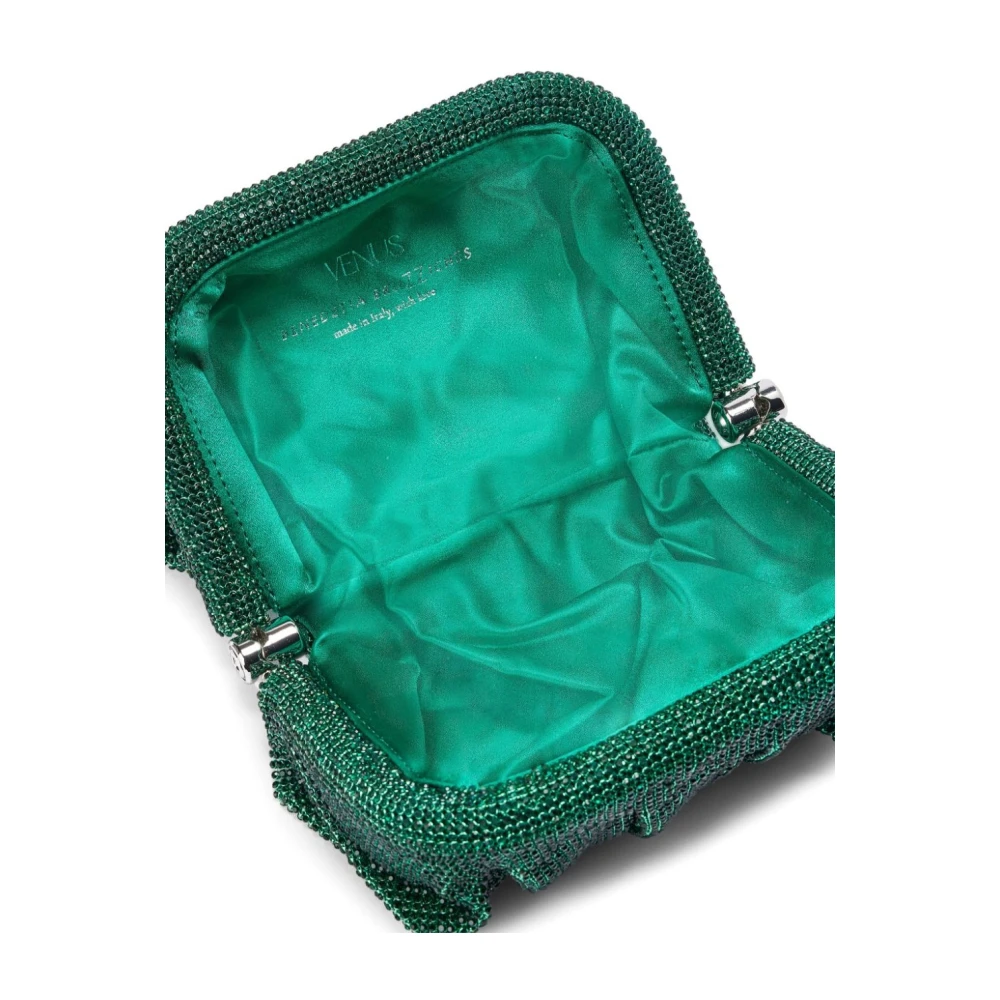 Benedetta Bruzziches Sparkling Venus La Petite Clutch Groen Green Dames