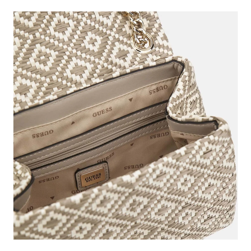 Guess Convertible Xbody Flap in Tortora Taupe Beige Dames