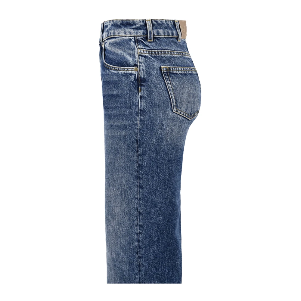 Gaëlle Paris Blauwe Broek Gaabw00327 Bl01 Model Blue Dames