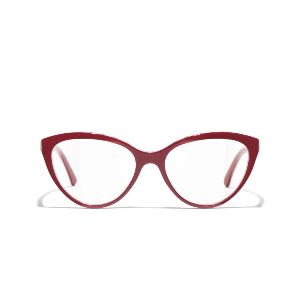 Chanel Corrigerende Bril met 3 Jaar Garantie Red Dames