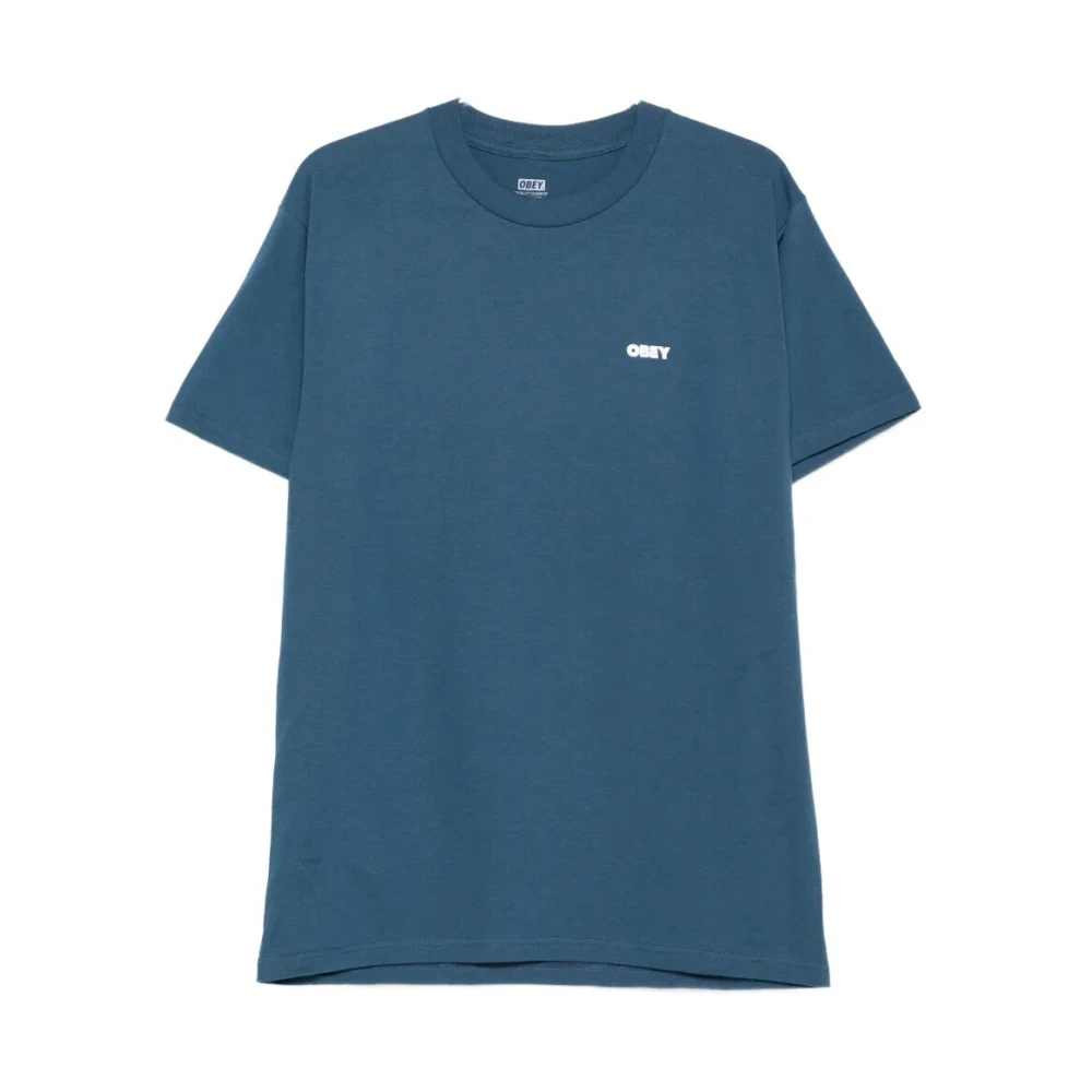 Obey Men's Blue T-Shirts, S, Future Unwritten Classic T-Shirt