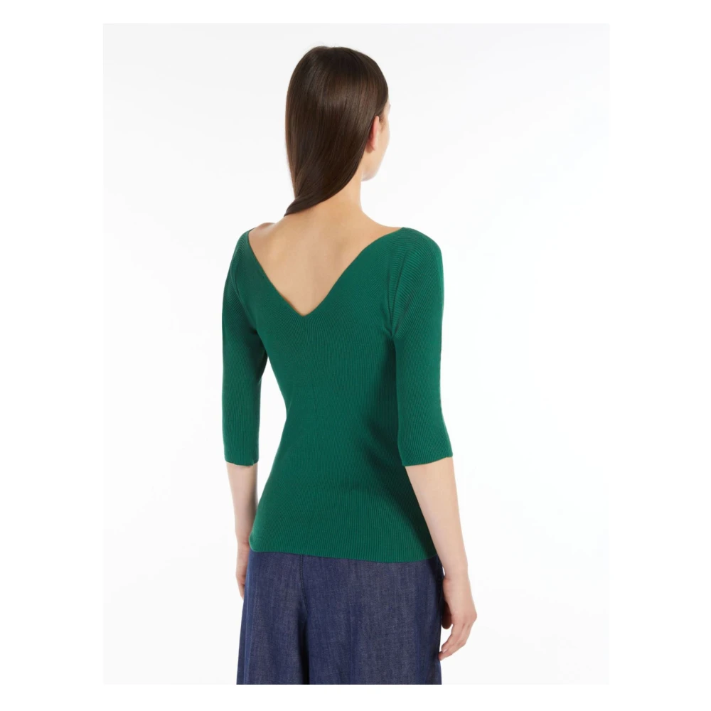 Max Mara Weekend Groene Oceano Tops voor Weekend Green Dames