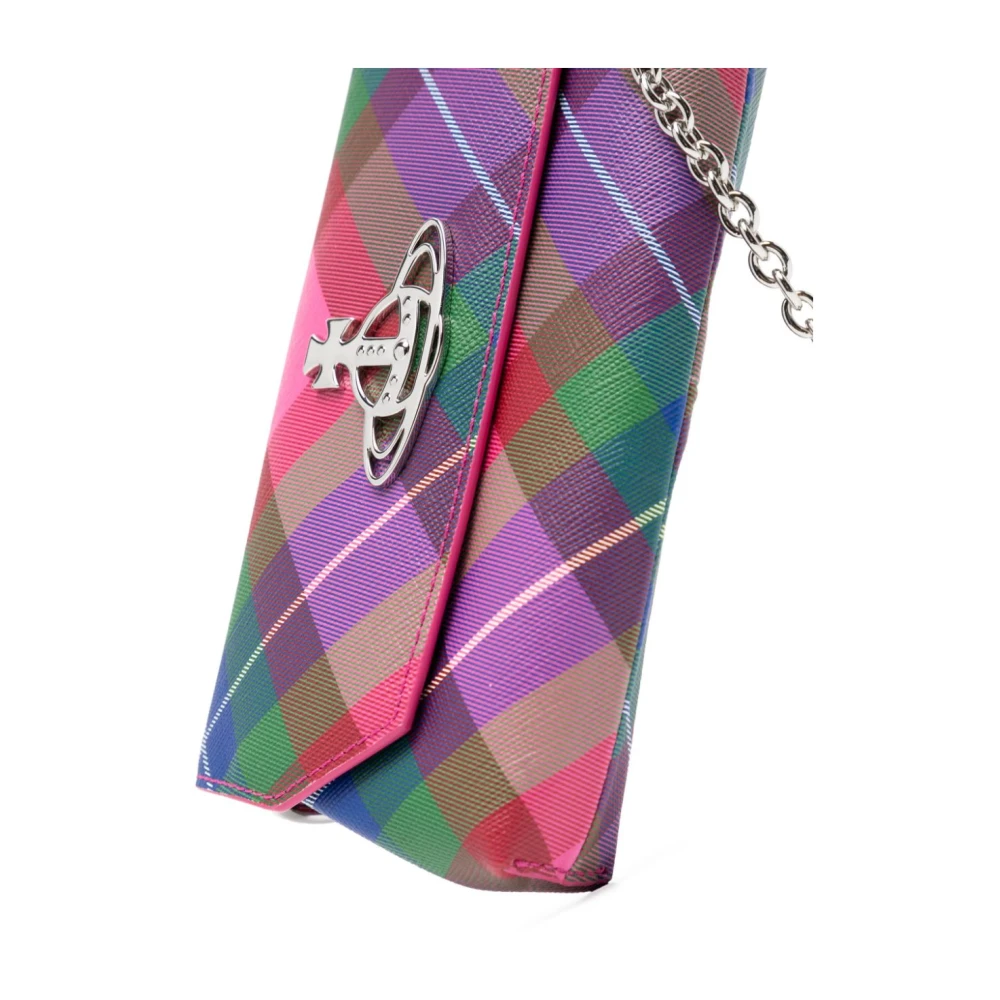 Vivienne Westwood MultiColour Candy Tartan Schoudertas Multicolor Dames