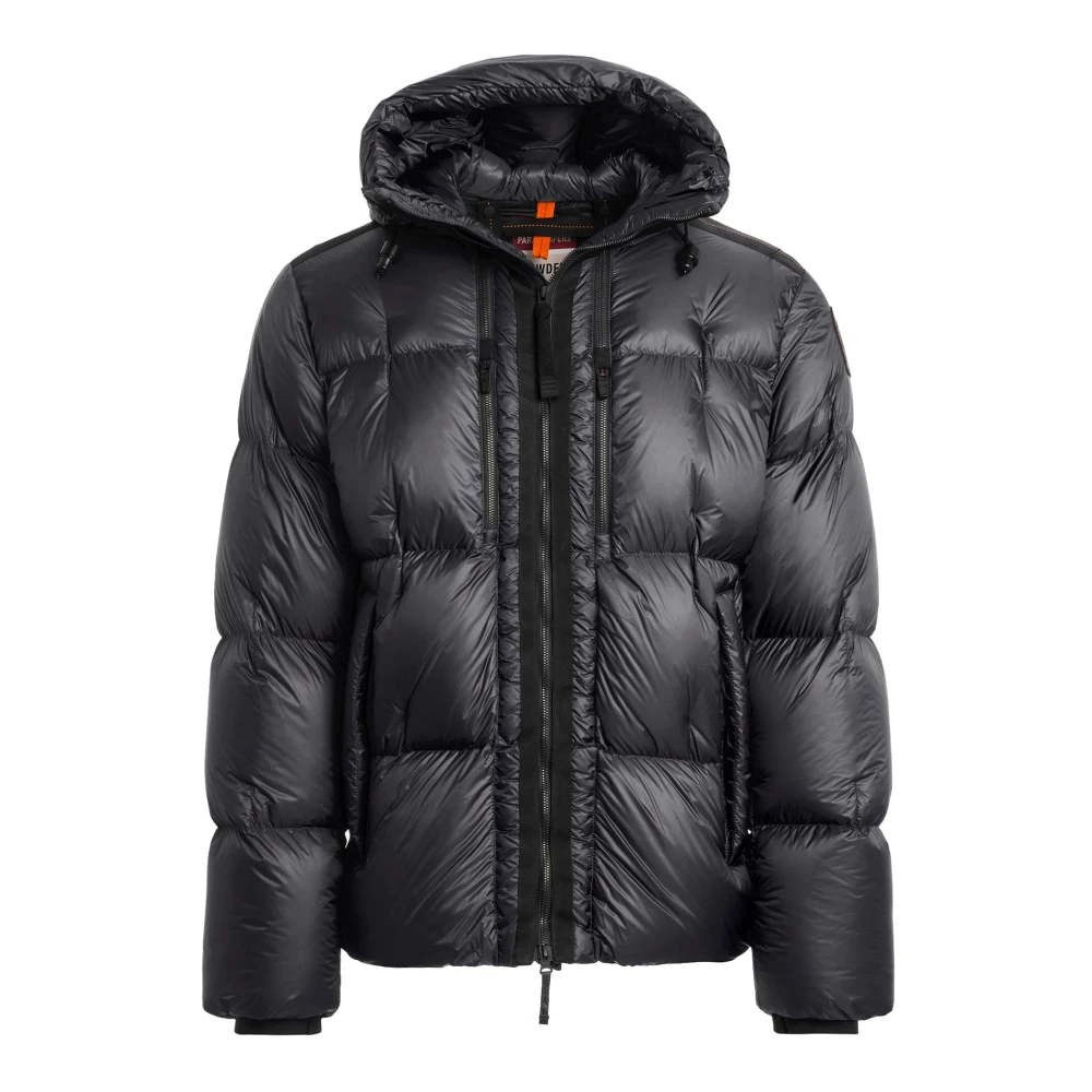 Parajumpers Gewatteerde jas met capuchon Black Heren