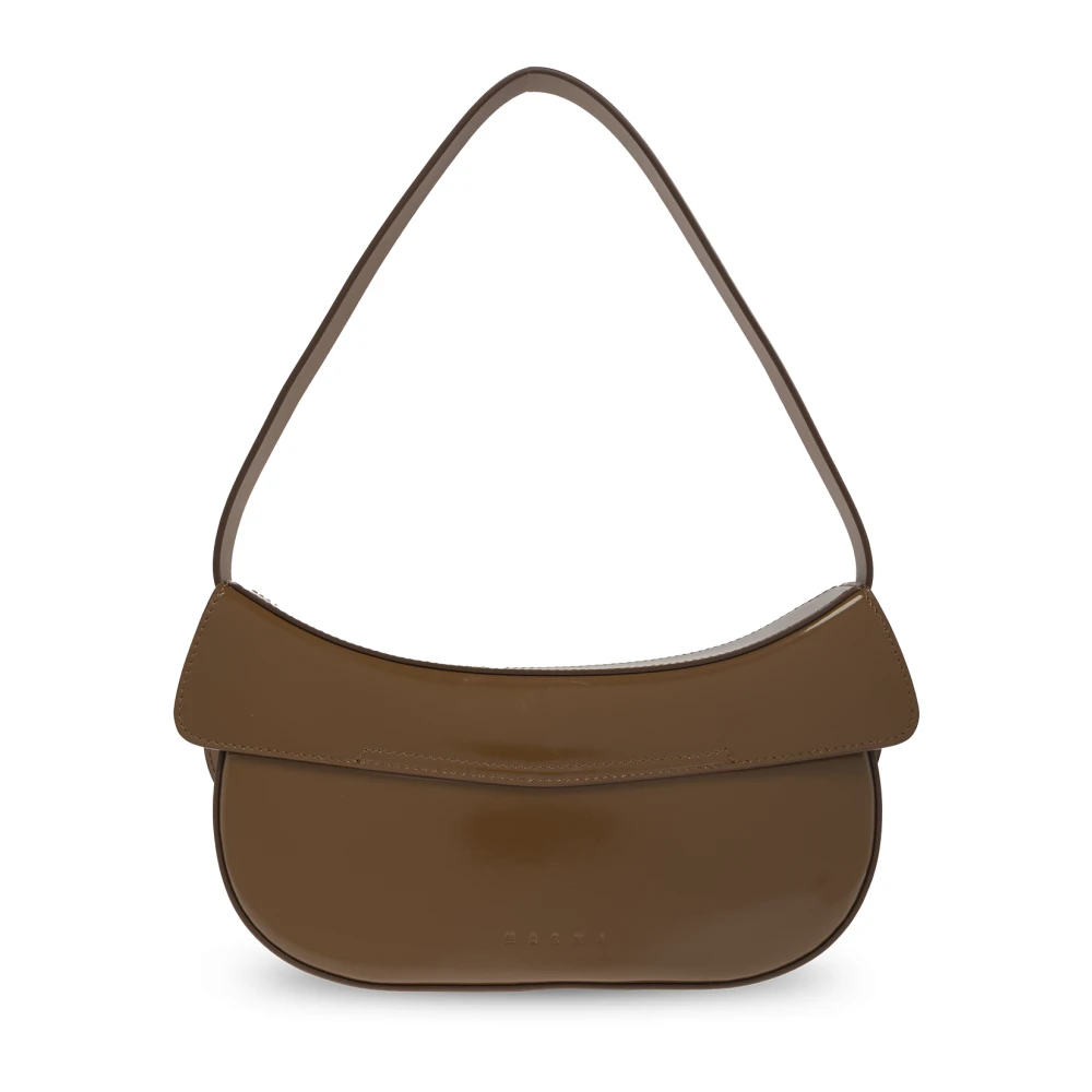 Marni Schoudertas Butterfly Medium Brown Dames