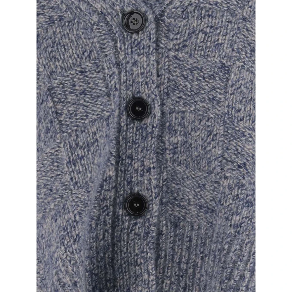 allude V-hals Cardigan Blue Dames