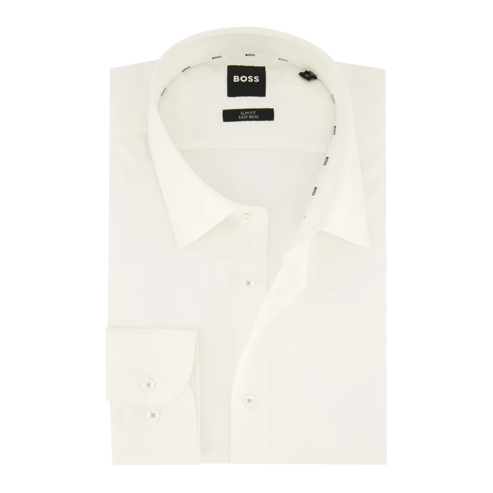 Hugo Boss Witte Zakelijk Overhemd White Heren