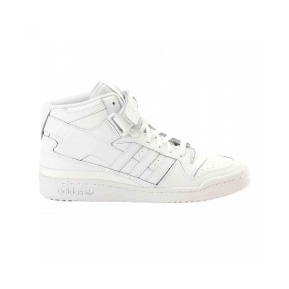 Adidas Originals Junior Basket Sneakers White, Dam