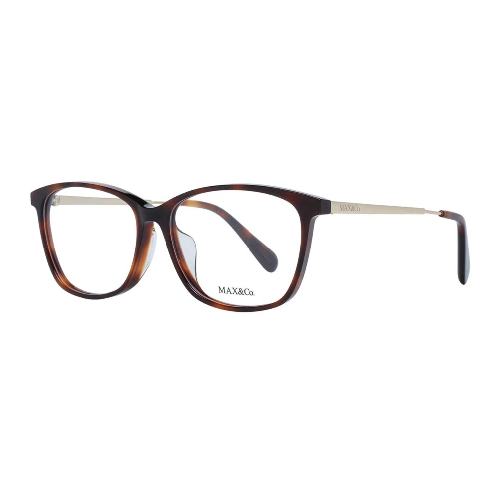 Max & Co Bruine Trapezium Optische Monturen voor Vrouwen Brown Dames