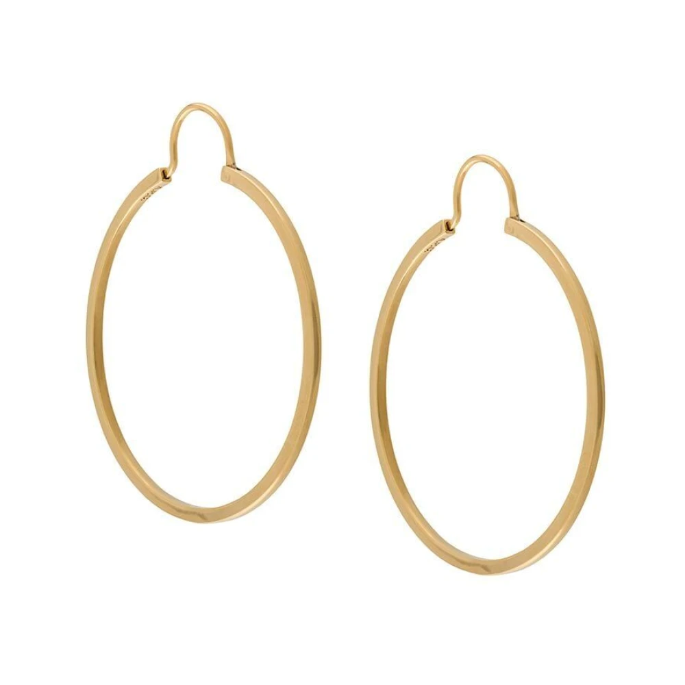 A.p.c. Guld Hoop Örhängen Marilou Yellow, Dam