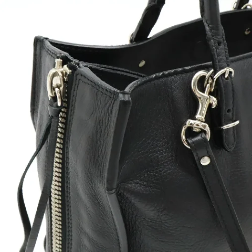Balenciaga Vintage Pre-owned Leather handbags Black Dames