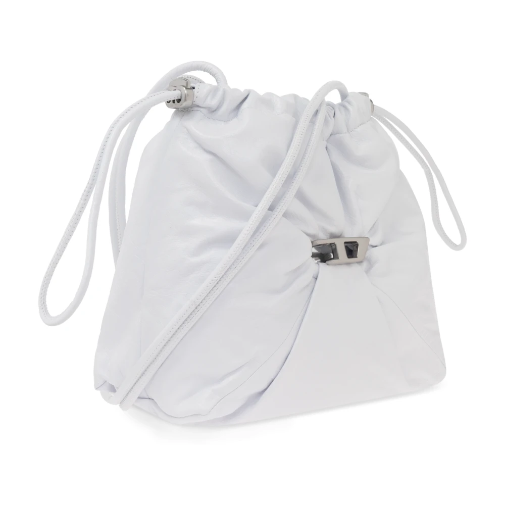 Diesel Schoudertas Scrunch-D White Dames