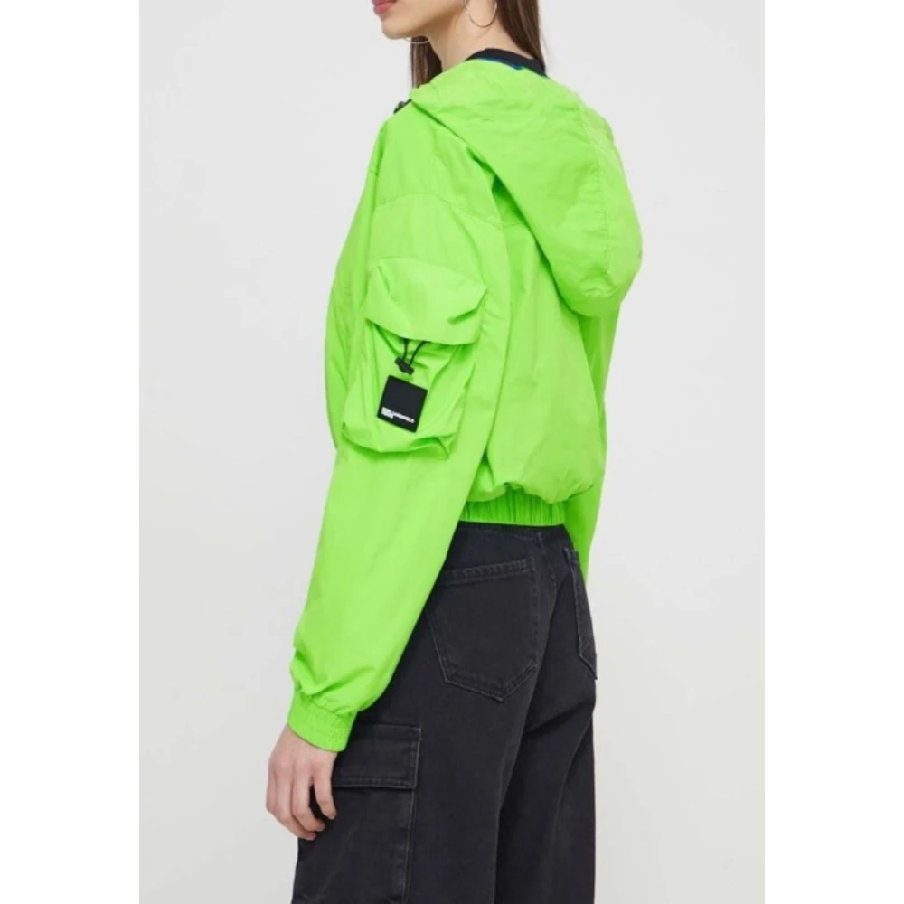 Karl Lagerfeld Dames Utility Pocket Jacket Green Dames