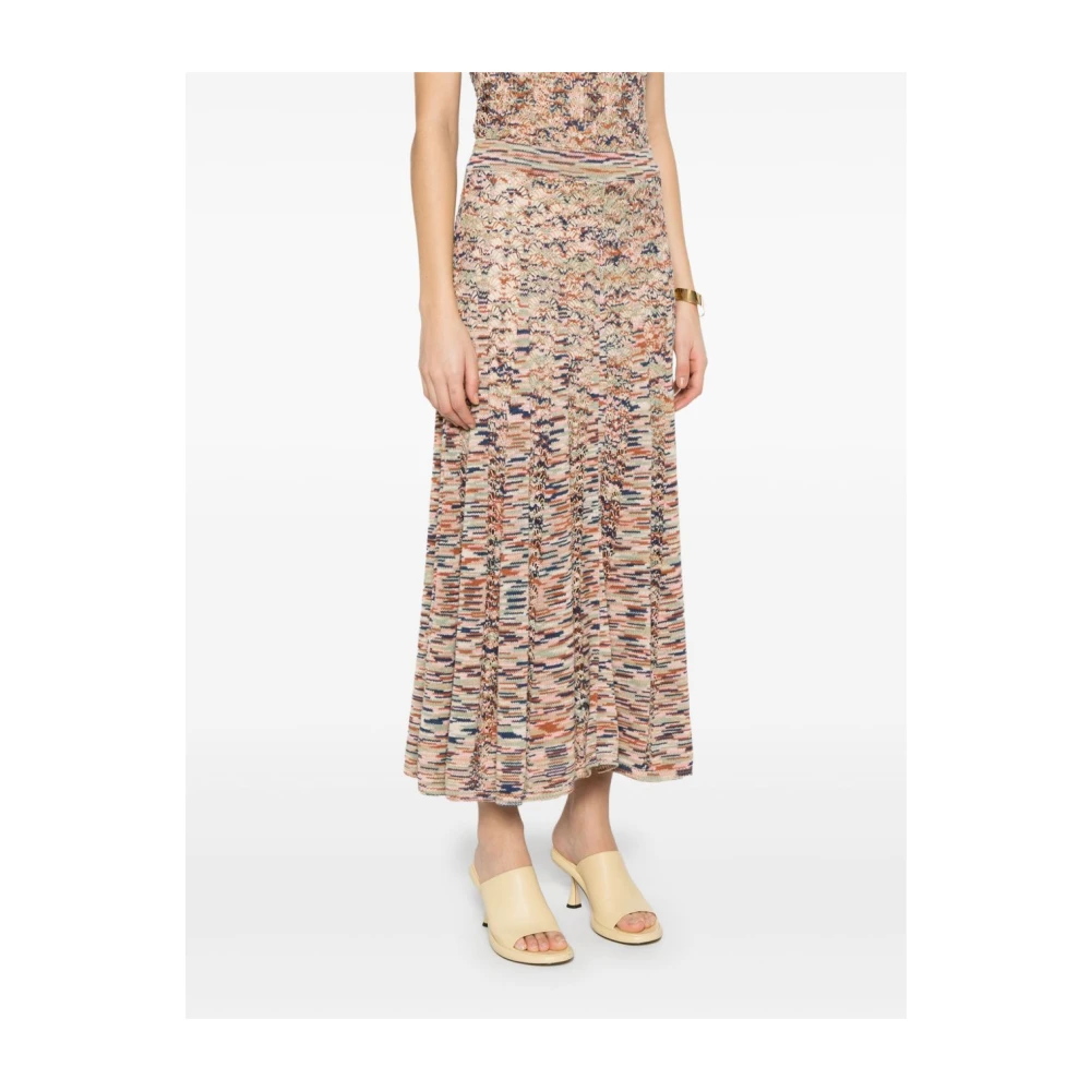 Zimmermann Wijdgebreide Rok Multicolore Multicolor Dames
