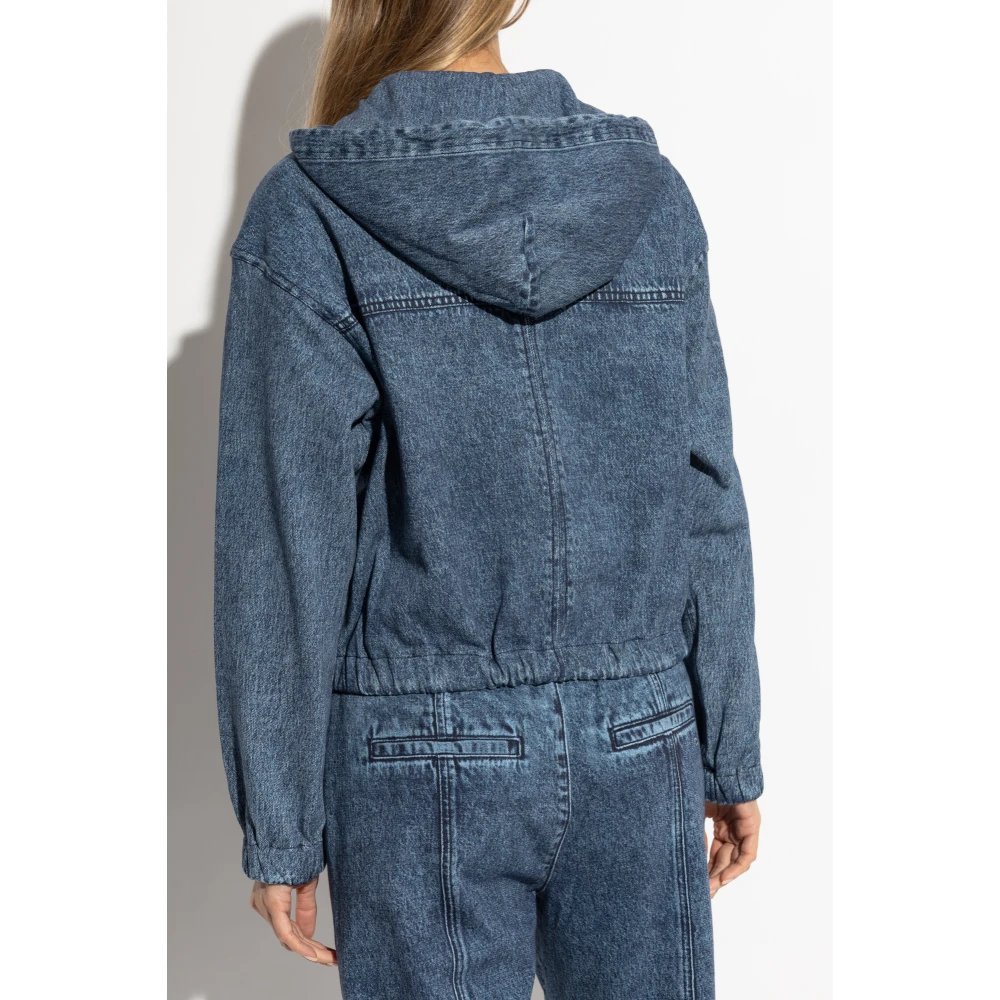Rag & Bone Denim blouse Miramar Blue Dames