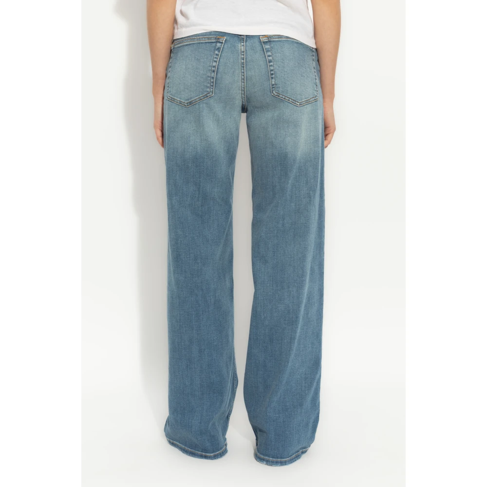 Re Done Wijde jeans Blue Dames