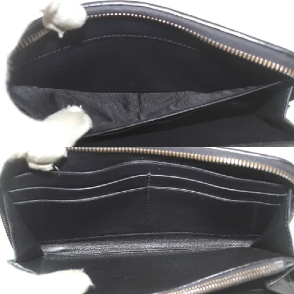 Bottega Veneta Vintage Pre-owned Fabric wallets Black Dames