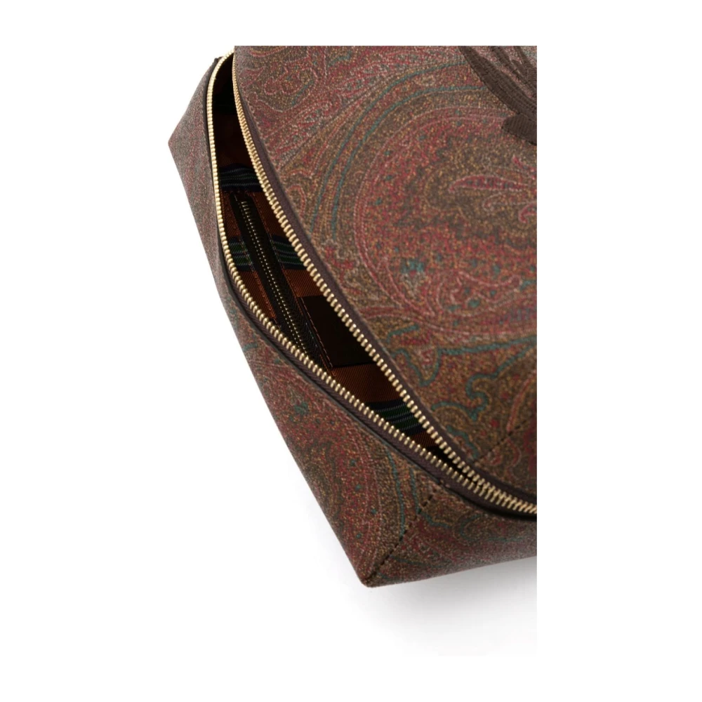 ETRO Stijlvolle Clutch Pouch Brown Dames