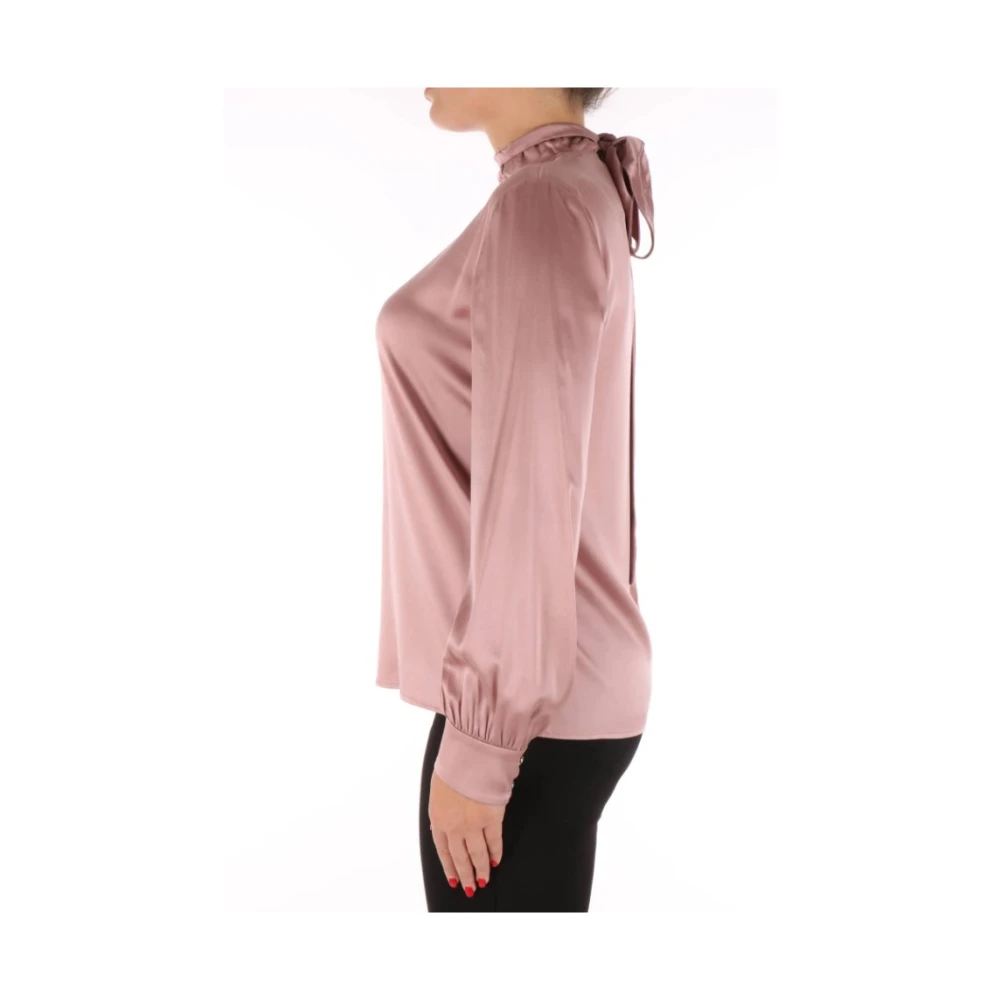 Max Mara Studio Roze Shirt Regular Fit Stijlvol Model Pink Dames