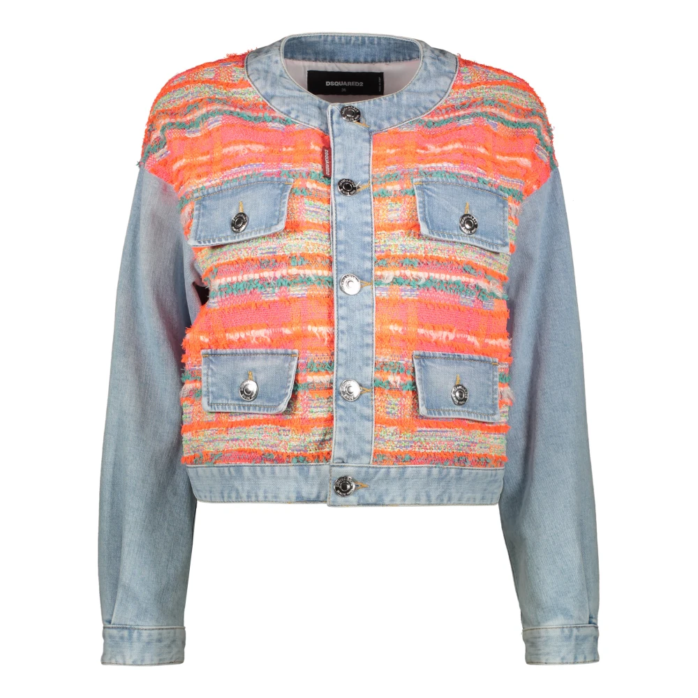Jackets > Denim Jackets - - Dsquared2 - Modalova