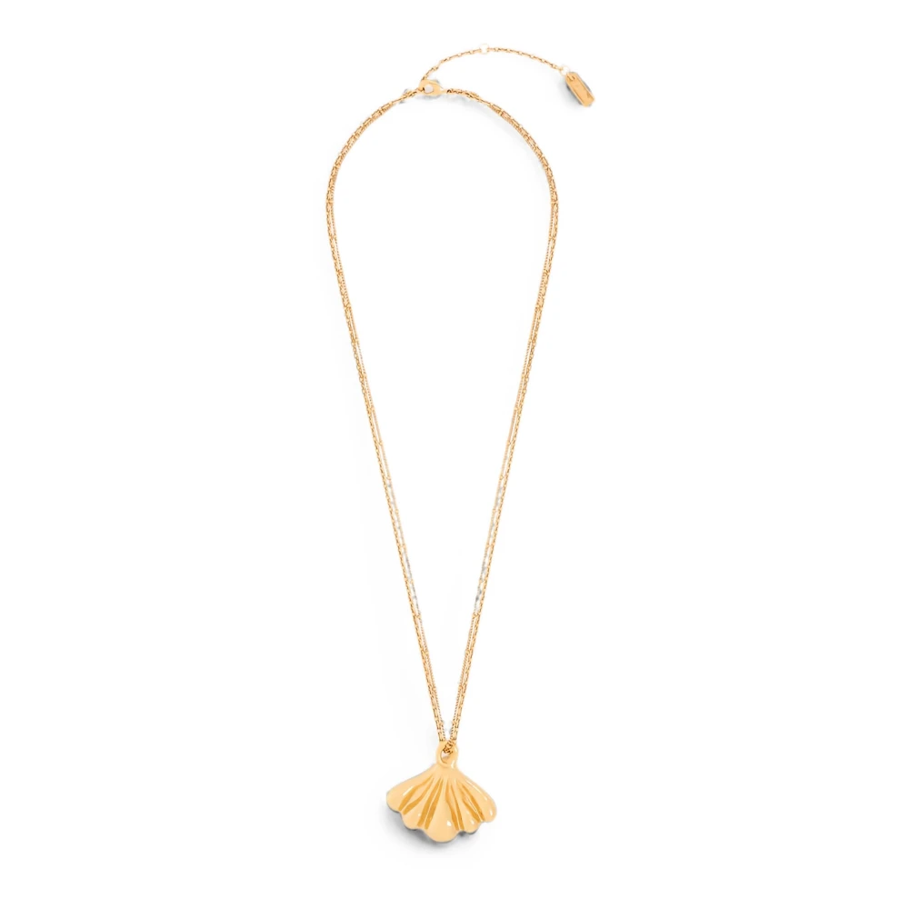 Chloé Mirror Pendant Necklace - Woman Jewellery Gold One Size - Immagine 3