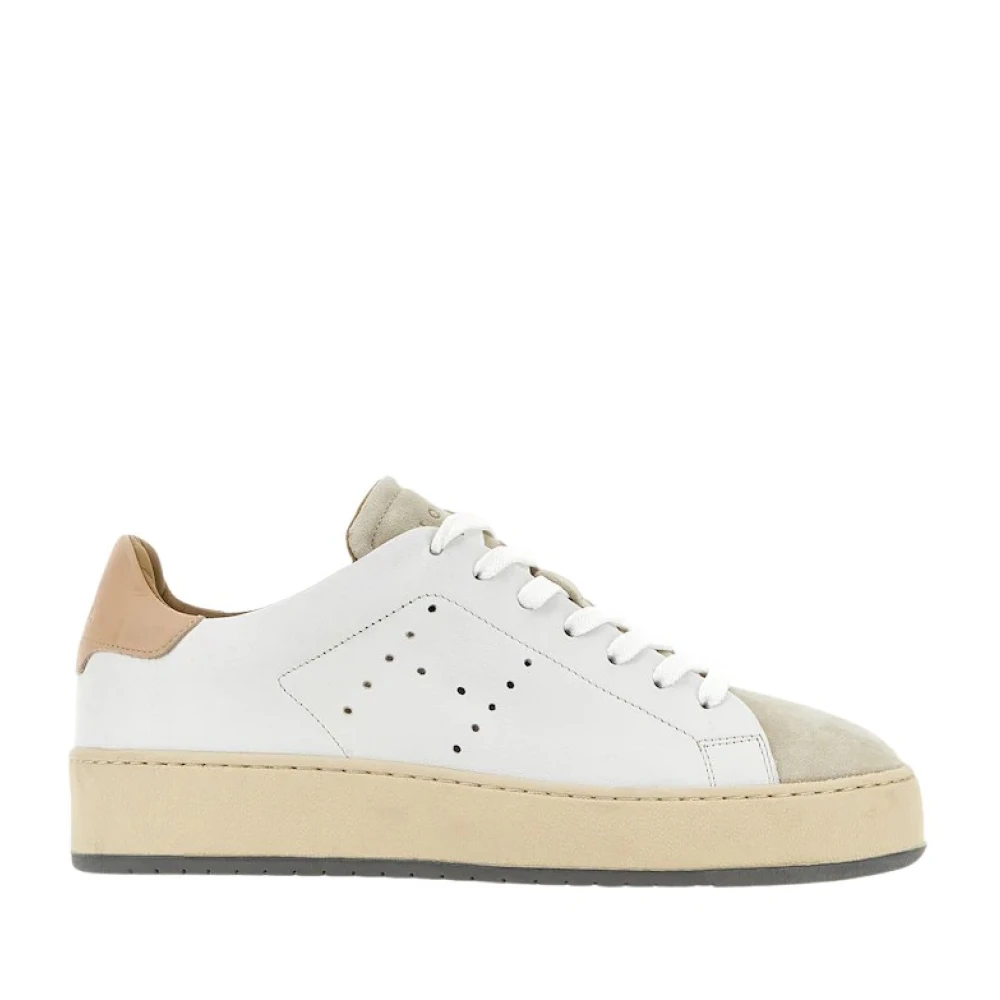 Hogan Women's White Perforated Multicolour Sneakers