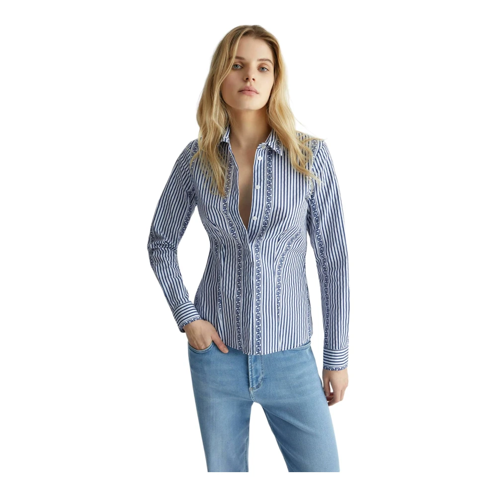 Liu Jo Lange mouwen overhemd Blue Dames