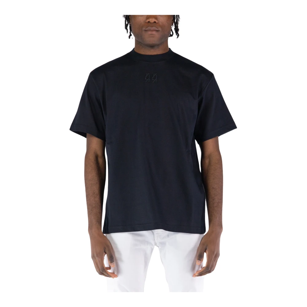 44 Label Group Stijlvolle Enemy T-Shirt voor Mannen Black Heren