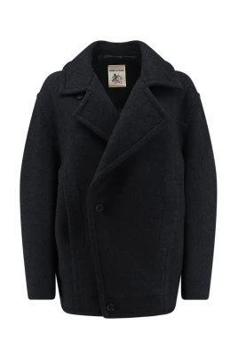Oversized Double-Breasted Coat