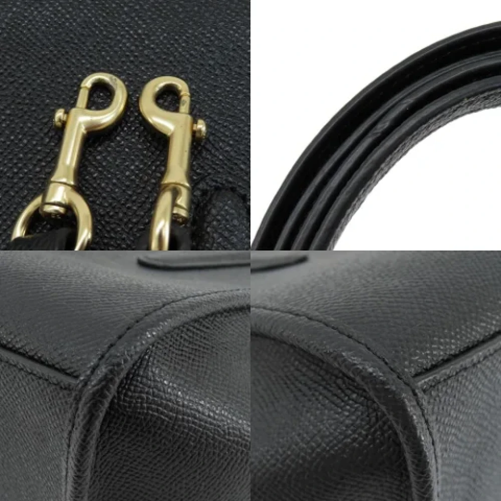Coach Pre-owned Plastic handbags Black Dames