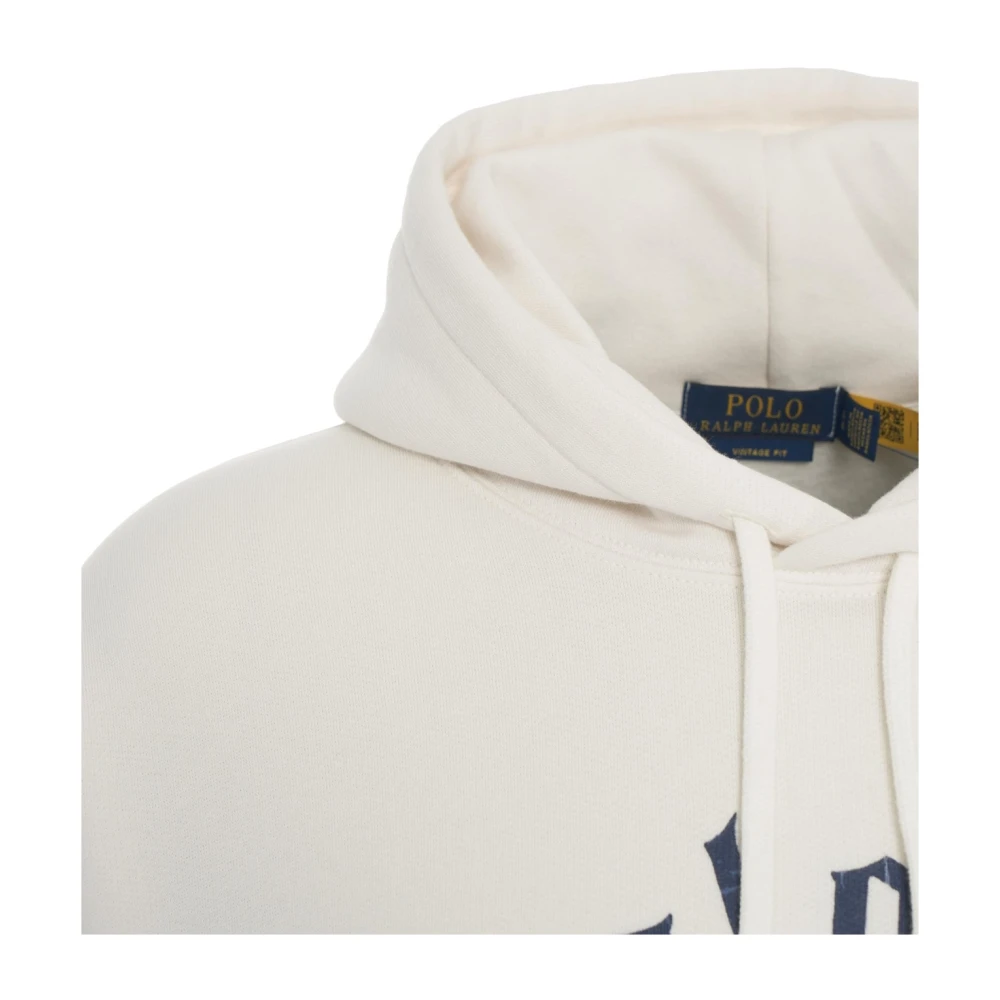 Polo Ralph Lauren Vintage Fit Hoodie Beige Sweatshirt Beige Heren